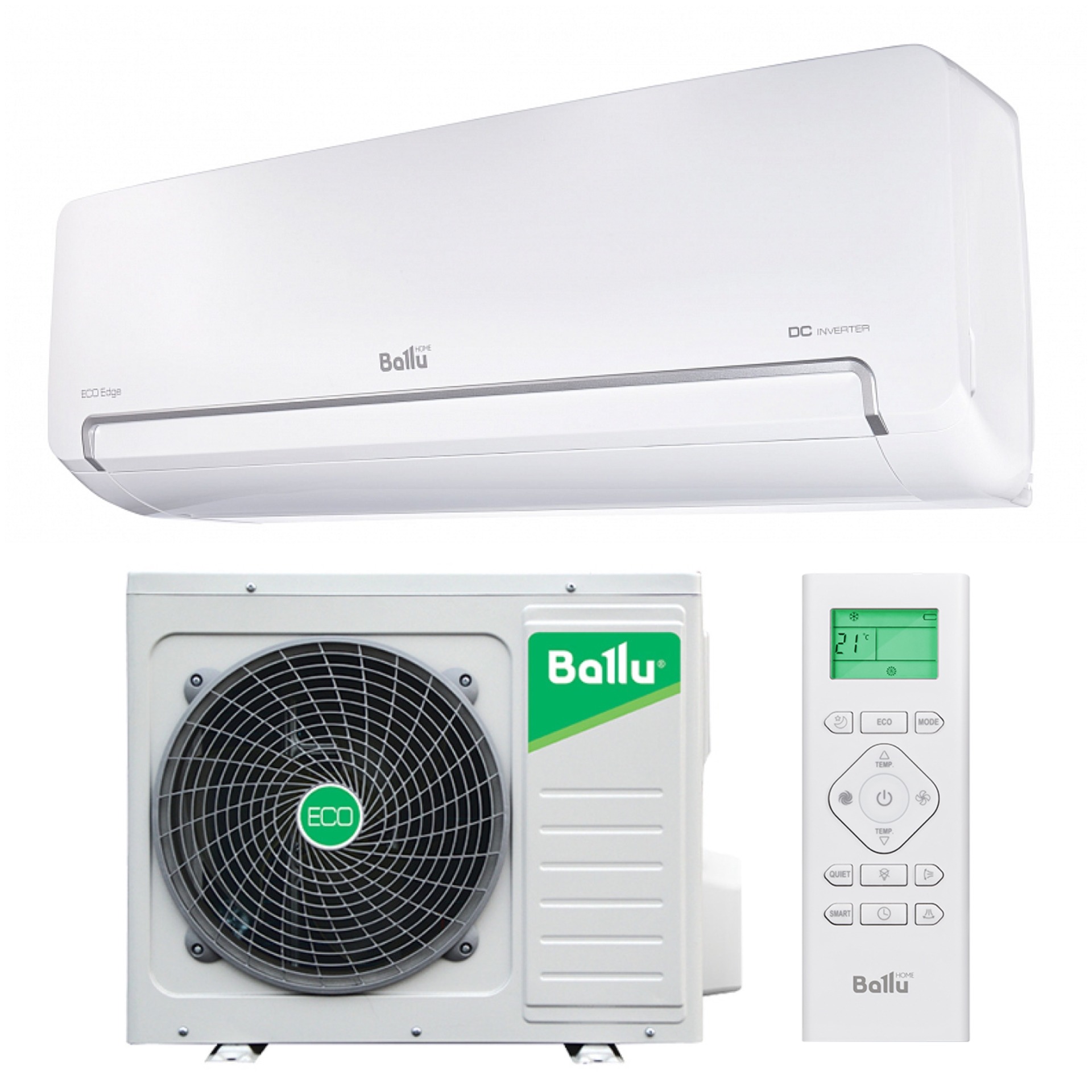 Сплит-система Ballu BSLI-12HN1/EE/EU_20Y Eco Edge DC Inverter недорого в  Москве и МО